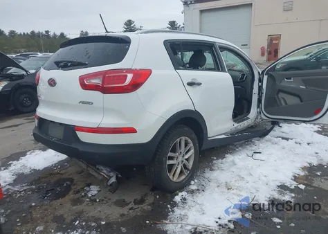 2012 Kia Sportage Lx из США, поврежденный, VIN KNDPB3A22C7215532